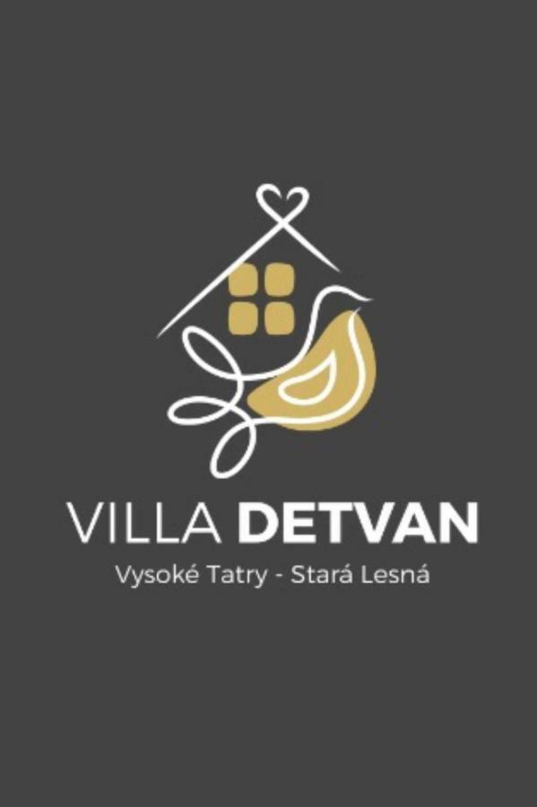 Villa Detvan Stará Lesná Buitenkant foto